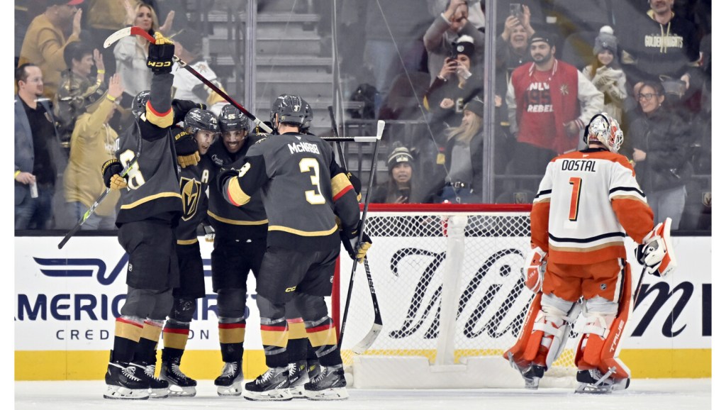 Ducks can’t solve Golden Knights, who complete season sweep – San Bernardino Sun
