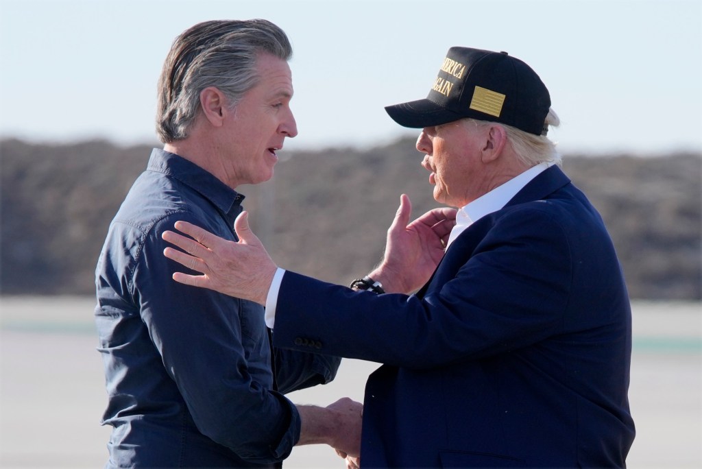 The political stakes facing President Trump and Gavin Newsom – San Bernardino Sun