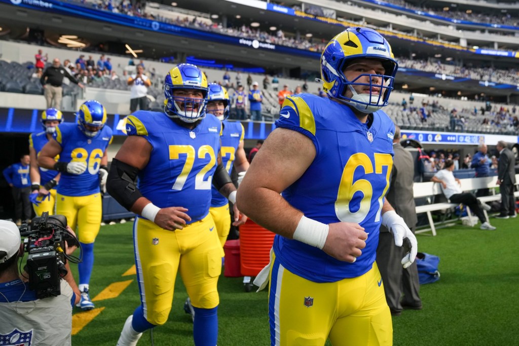 Rams slow play left guard Steve Avila’s return from ankle injury – San Bernardino Sun