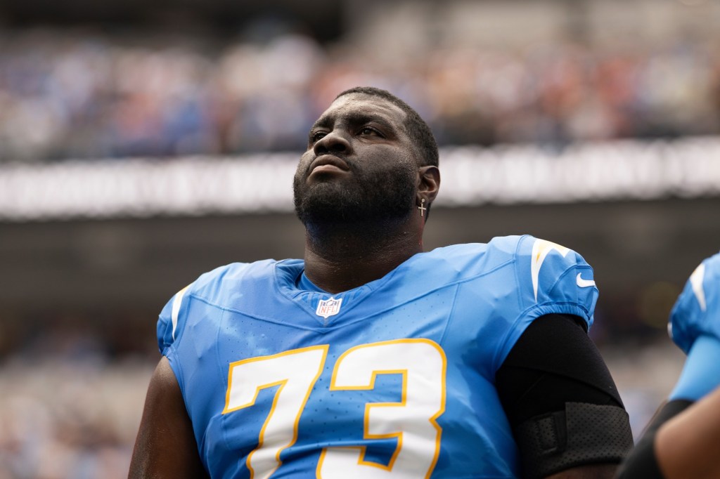 Chargers OL Mekhi Becton (concussion) won’t play Sunday – San Bernardino Sun