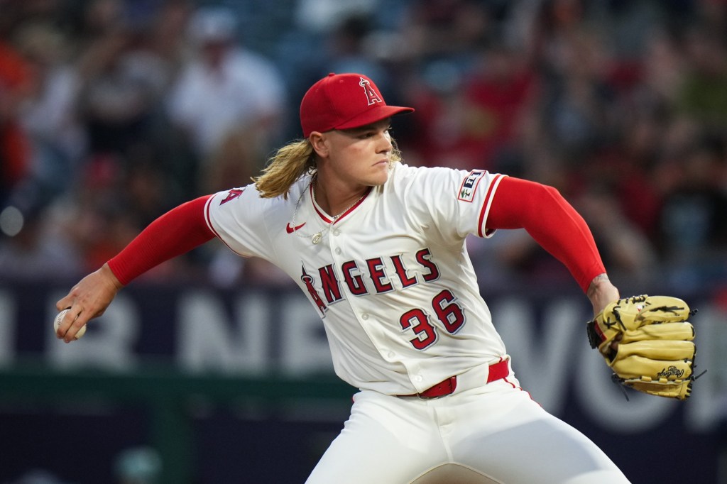 Angels’ Caden Dana tosses 7 innings in loss to Astros – San Bernardino Sun