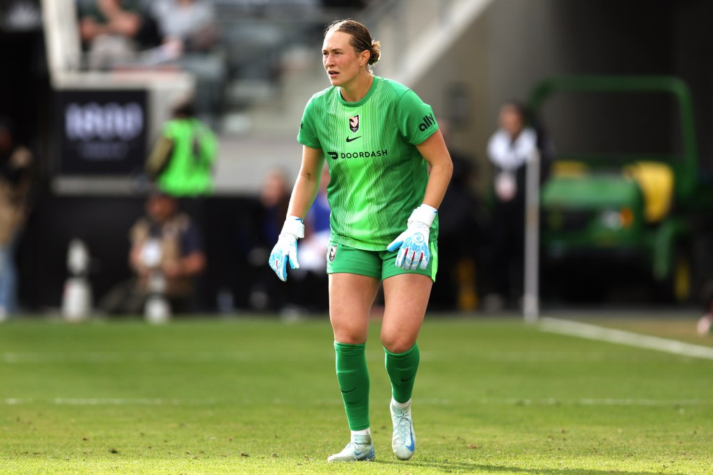 Angel City FC goalkeeper Angelina Anderson returns to action after injury