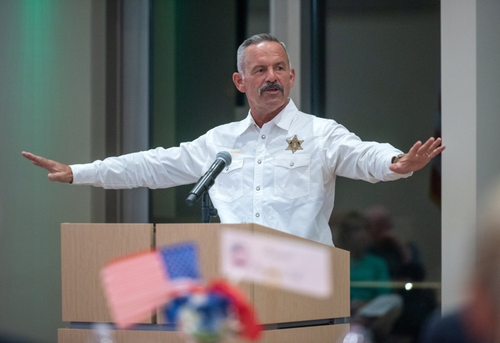 College student accused of threatening life of Riverside County Sheriff Chad Bianco – San Bernardino Sun