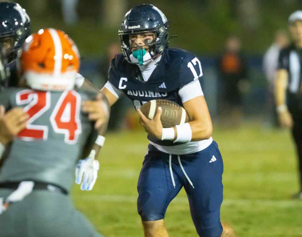 Defense sparks Aquinas football team to victory over San Jacinto – San Bernardino Sun