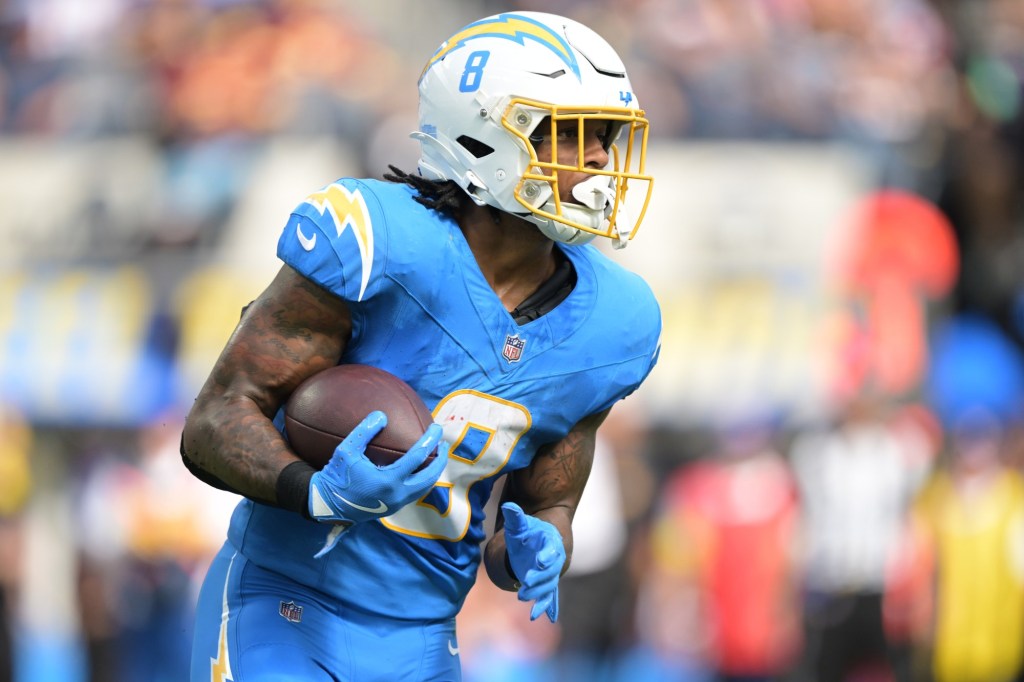 Chargers place running back Omarion Hampton (ankle) on IR – San Bernardino Sun