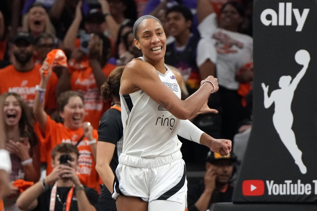 Las Vegas’ A’ja Wilson caps historic season with WNBA title – San Bernardino Sun