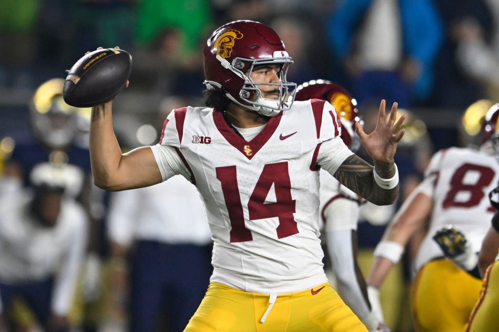 No. 20 USC’s rainy comeback attempt dries up against No. 13 Notre Dame – San Bernardino Sun