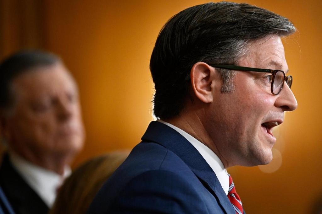 Speaker Johnson keeps House away as he fights to end government shutdown