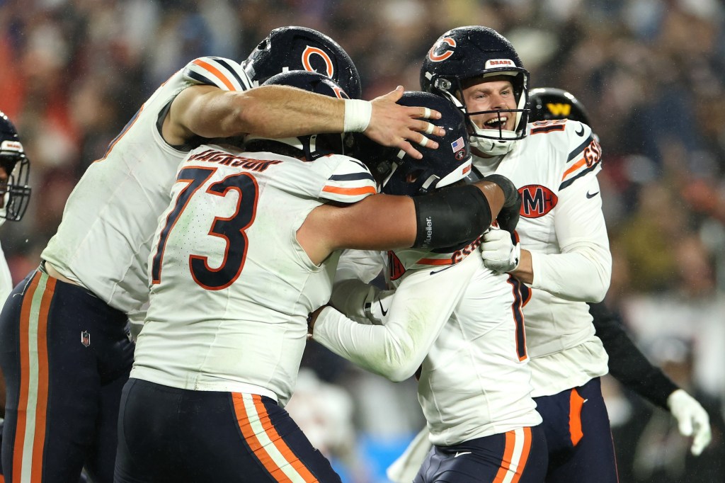 Bears edge Commanders on last-second field goal for 3rd straight win – San Bernardino Sun