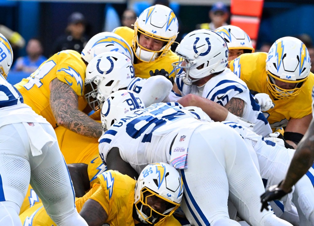 Chasmic difference between Colts, Chargers lies in the trenches – San Bernardino Sun