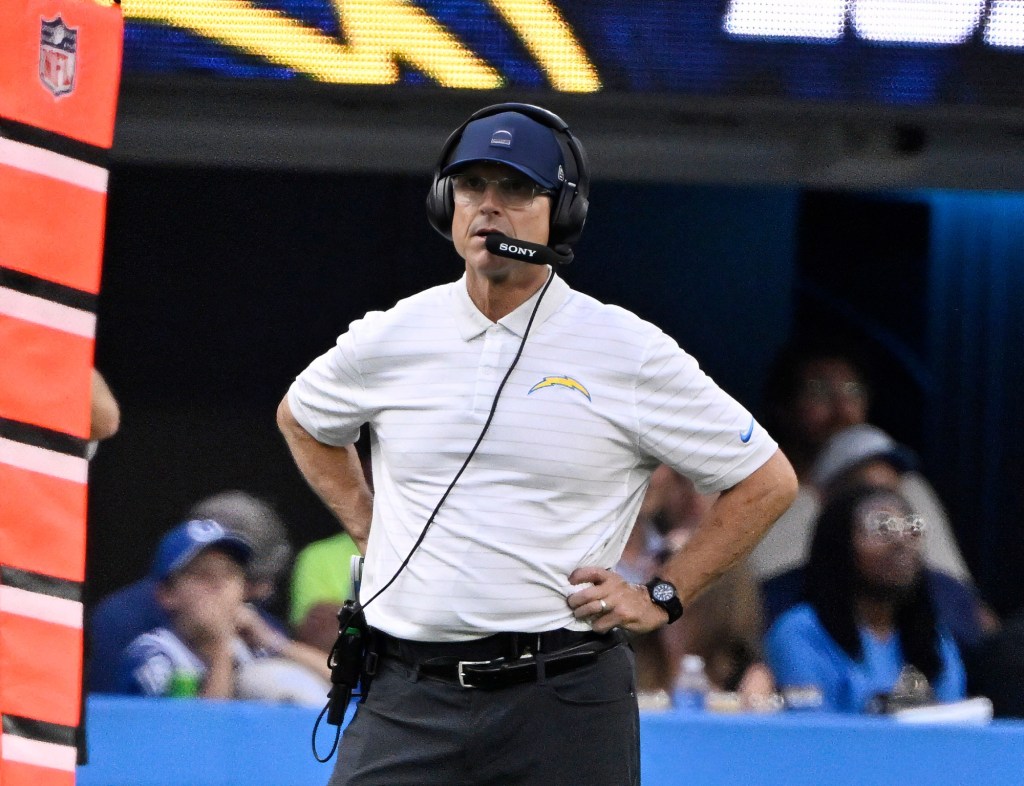Chargers Jim Harbaugh’s defense of his players stands out