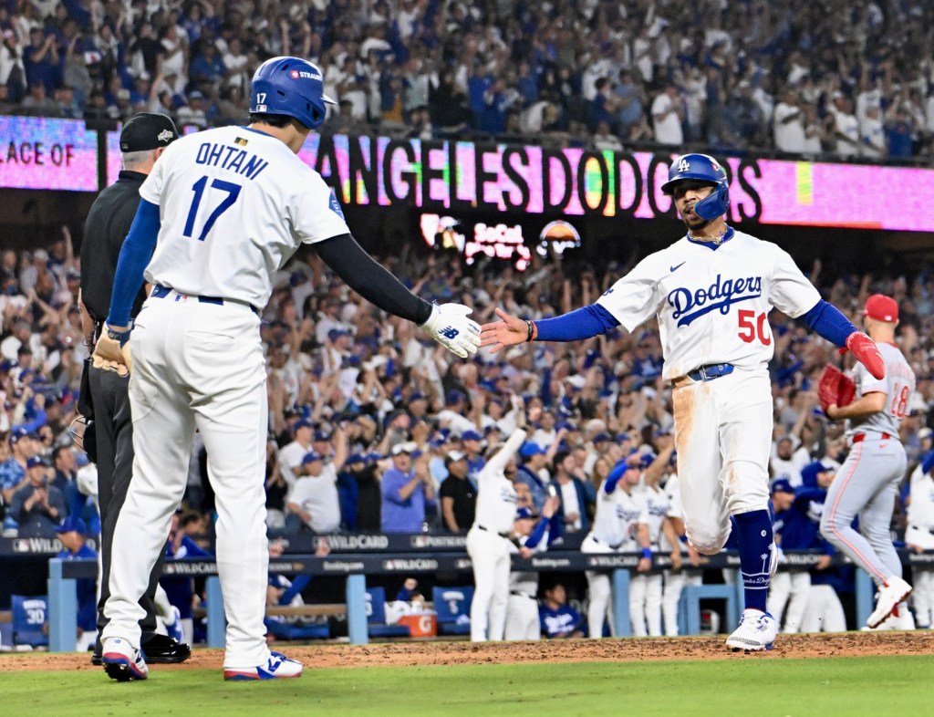 Dodgers’ offense continues to click as they close out Reds, advance to NLDS – San Bernardino Sun
