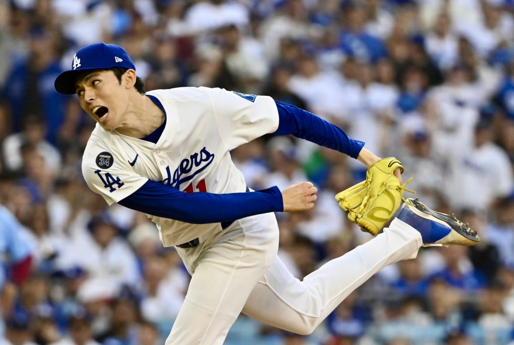 Dodgers’ new hero Roki Sasaki emerges from the bullpen