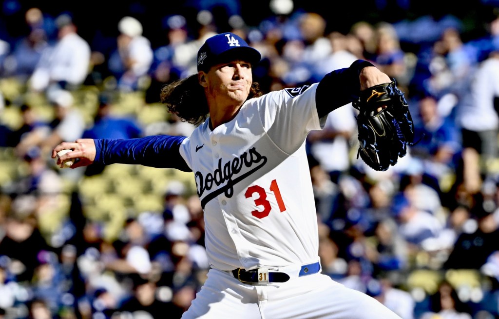 Tyler Glasnow survives early challenge to give Dodgers another strong start in NLCS – San Bernardino Sun