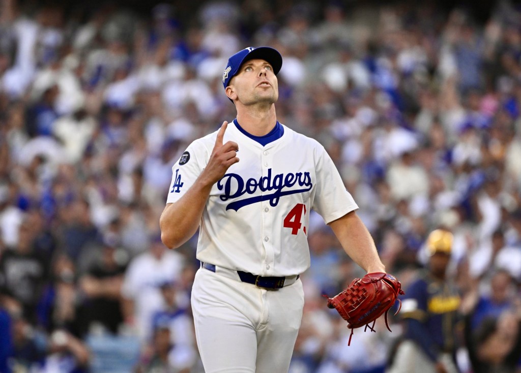 Dodgers’ bullpen comes through against Brewers for 3-0 lead in NLCS – San Bernardino Sun