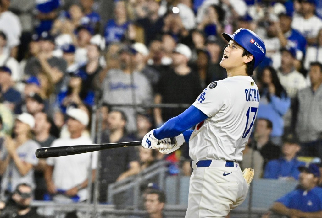 Shohei Ohtani has epic night as Dodgers sweep Brewers, return to World Series – San Bernardino Sun