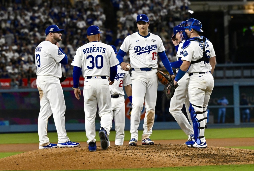 Blue Jays get to Shohei Ohtani, beat Dodgers in Game 4 to even World Series – San Bernardino Sun