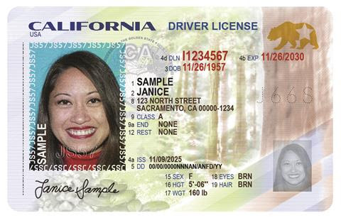 California rolls out driver’s license with new design and security features – San Bernardino Sun