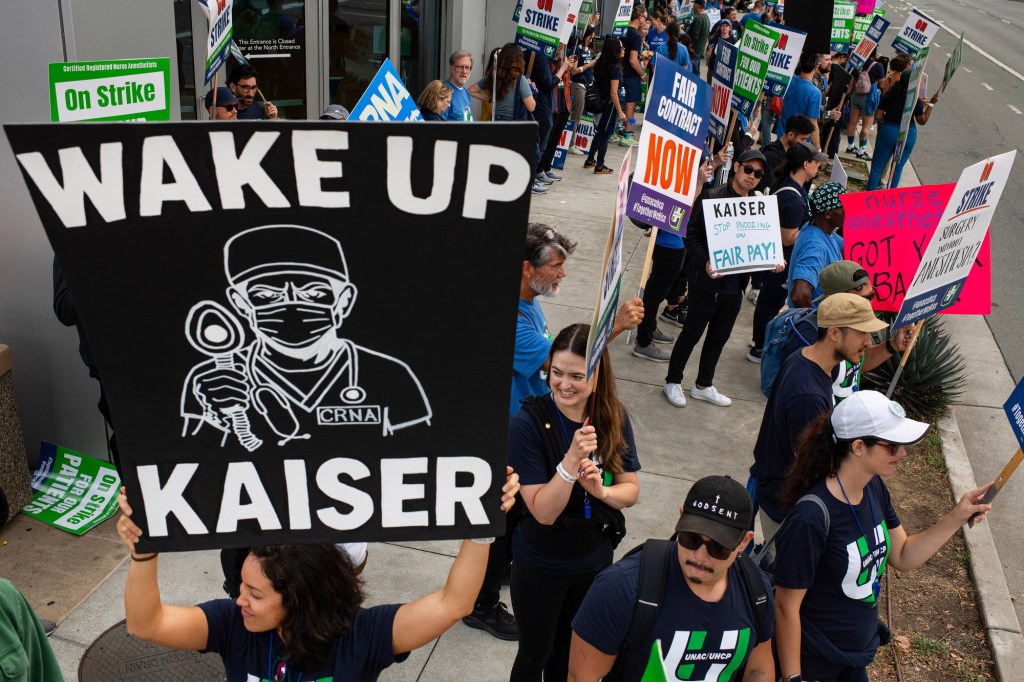 31,000 nurses, staff heading into 5-day strike with Kaiser – San Bernardino Sun