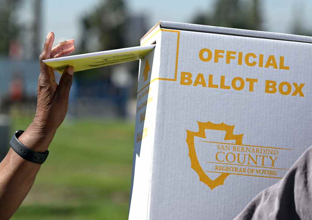 How does the Inland Empire’s voter registration look ahead of Prop. 50 election? – San Bernardino Sun