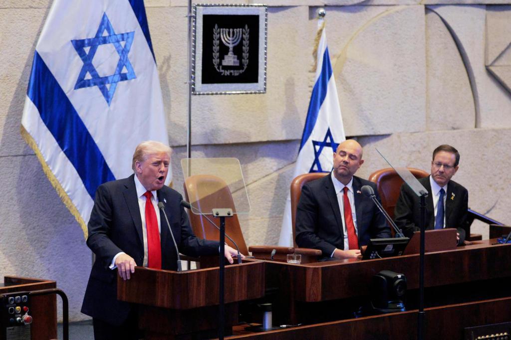 Trump urges Israel to seize chance for peace ahead of Egypt summit