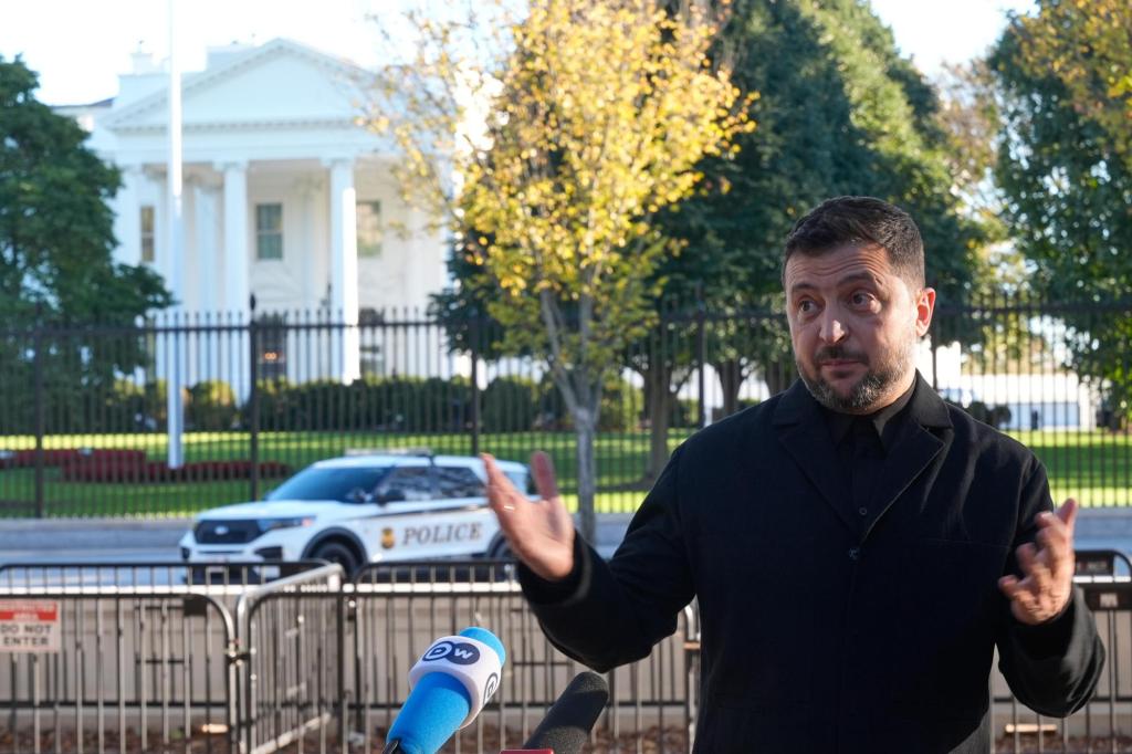 Zelenskyy says his meeting with Trump was ‘positive’ though he didn’t get the Tomahawk missiles – San Bernardino Sun