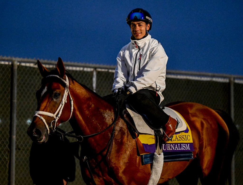 New jockey Ortiz gets his first read on Journalism