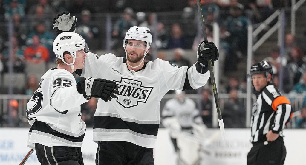 Brandt Clarke, Kings edge Sharks after blowing big lead – San Bernardino Sun