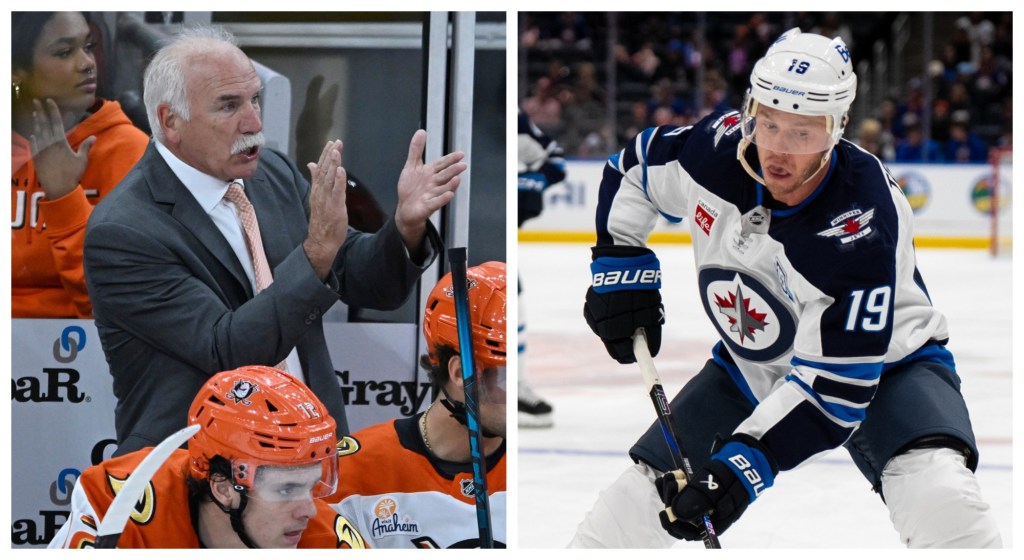 Ducks host Jets with Chicago playing in the background – San Bernardino Sun