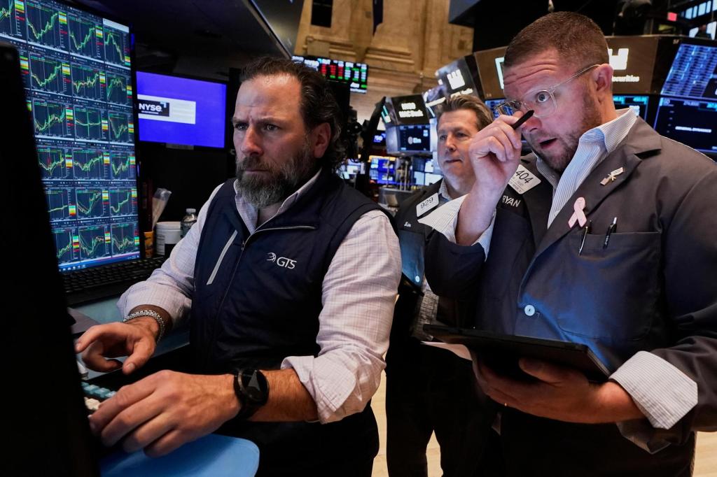 US stocks are drifting around their records as AMD rallies