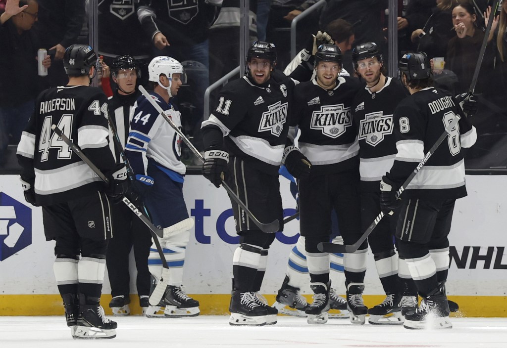 Kings shut out Jets for their 1st home win of season – San Bernardino Sun