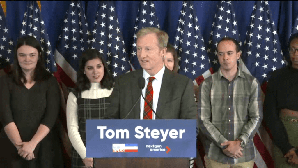 Steyer and Swalwell jump into the race – San Bernardino Sun