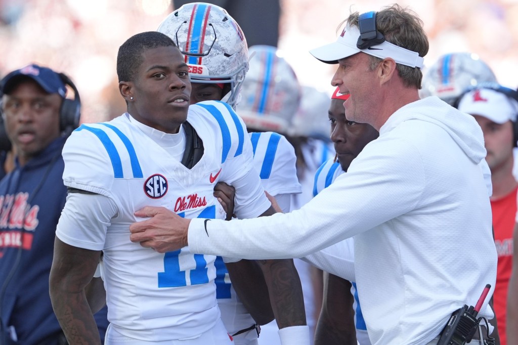 Despite coaching change, Ole Miss rises to 6th in CFP rankings