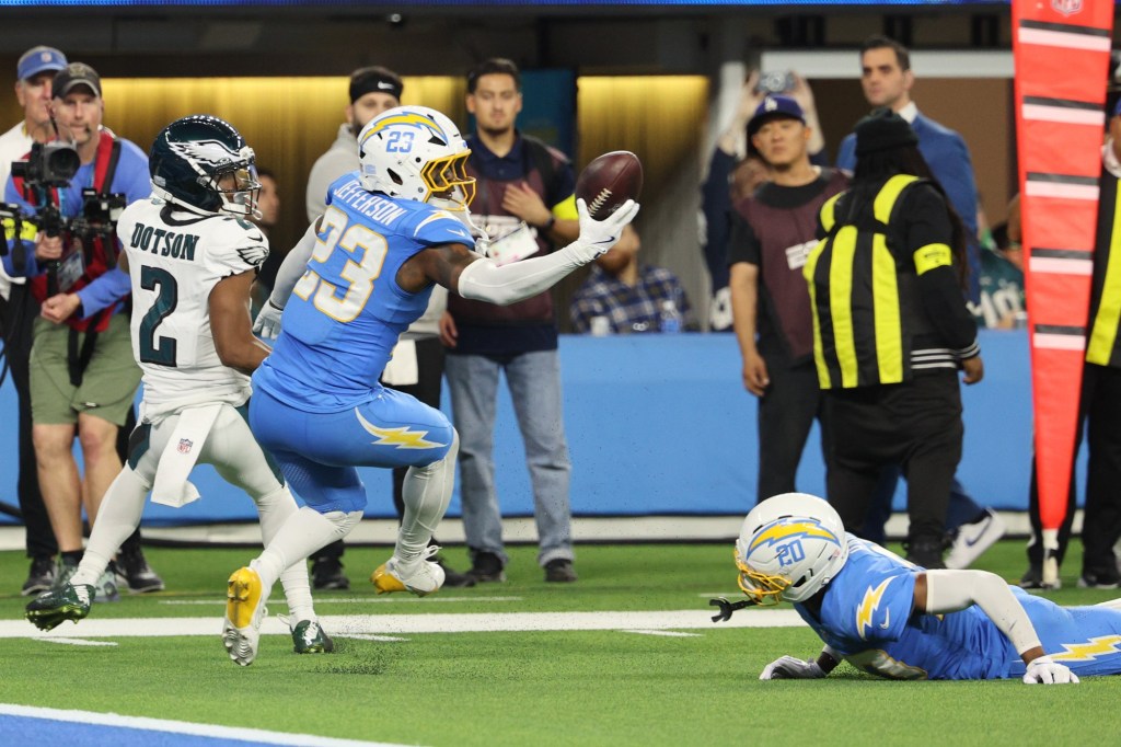 Chargers work overtime to defeat Eagles on Tony Jefferson’s interception – San Bernardino Sun