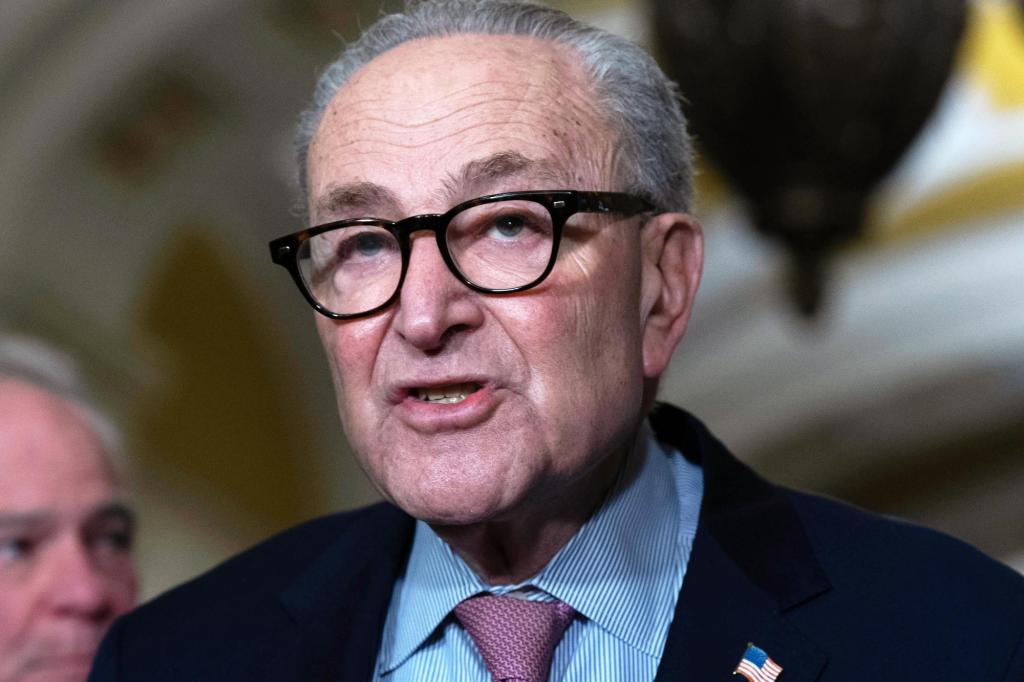 Schumer urges Senate to take legal action over staggered Epstein files release