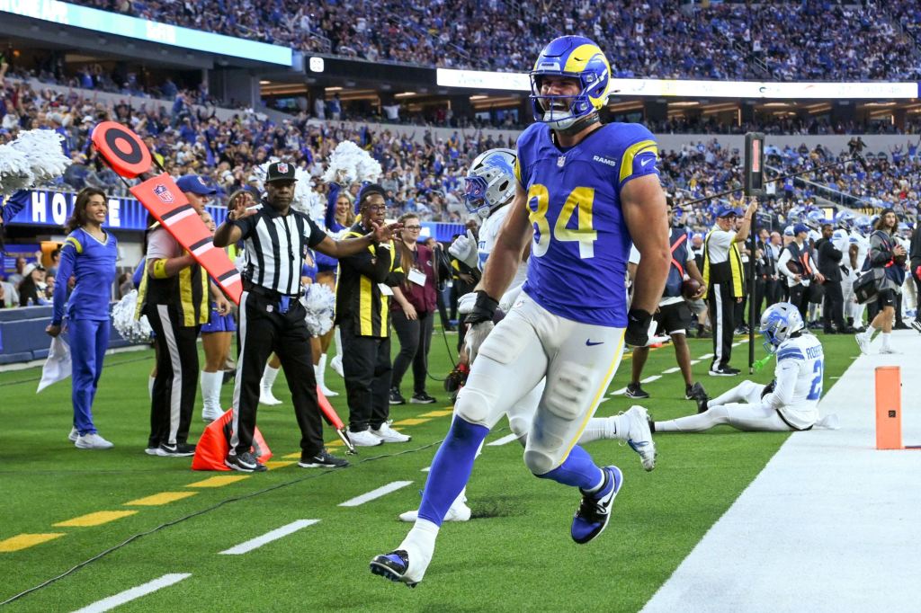 Rams TE Colby Parkinson becoming a consistent touchdown threat – San Bernardino Sun
