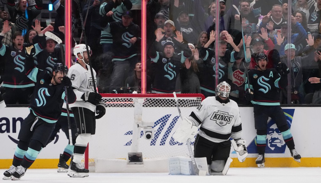 Kings can’t hold off Kraken late in regulation, fall in overtime – San Bernardino Sun
